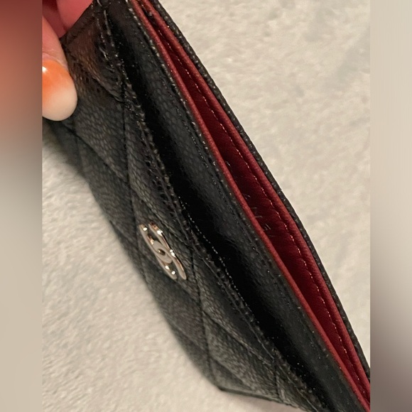CHANEL Matelasse Caviar Skin Card Case - Picture 4 of 16